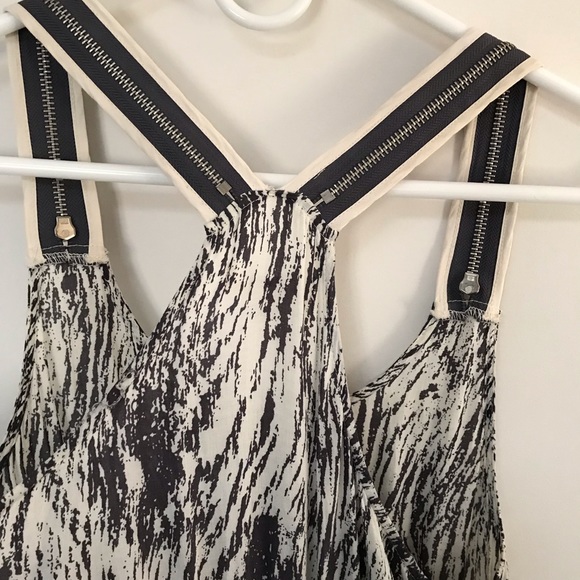Ya Los Angeles zebra print zipper strap dress. - Picture 5 of 7
